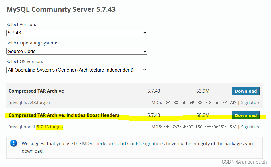 MySQL5.7源码编译Debug版本