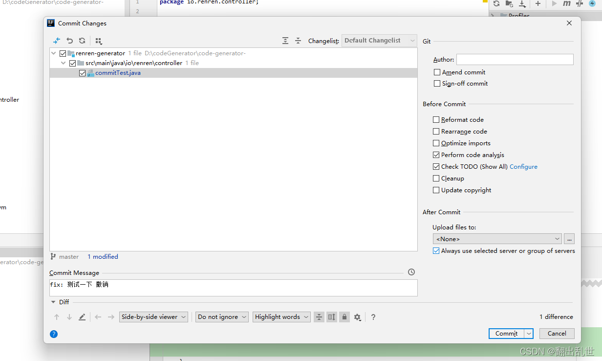 Idea Commit Push Idea Push CSDN