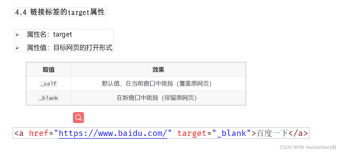 黑马程序员——前端HTML5+CSS3（女神版）——day01——文本格式化标签、图片标签的title属性、音频标签、视频标签、超链接标签的target属性