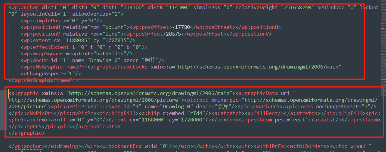 Java Poi Word07 inserts the picture and specifies the floating location ...