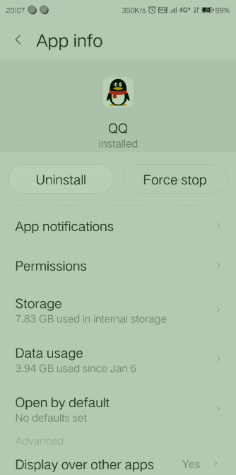 Android8.1根据app名字调用显示app的属性页(App info)
