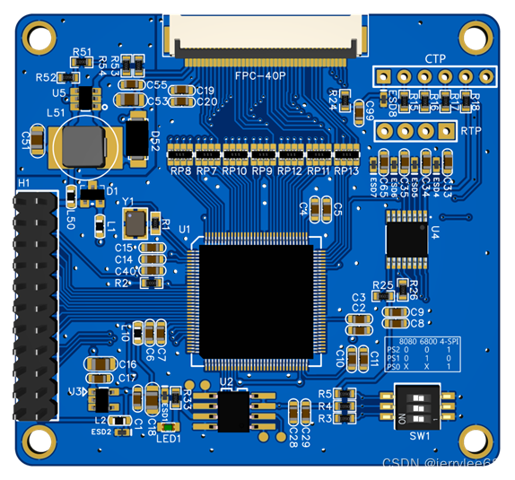 LT7683/LT7381 controller board for 40Pin/50Pin TFT LCDCSDN博客