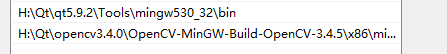 QT配置opencv_qt调用opencv