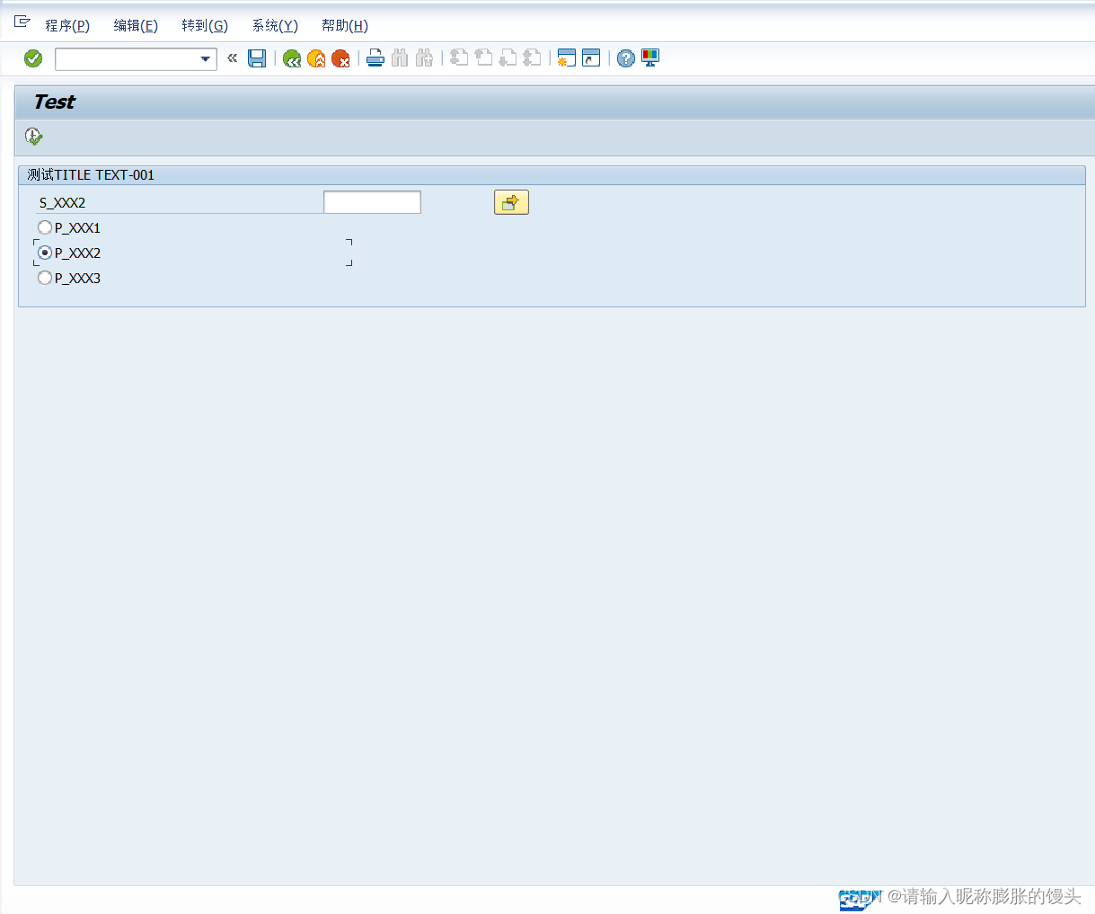 SAP ABAP Selection Screen 选择屏幕看这一篇就够了（持续更新）_abap翻页选择屏幕-CSDN博客