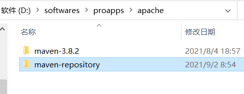 Create a new folder as a local repository