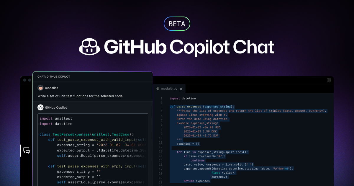 GitHub Copilot Chat将于12月全面推出；DeepLearning.AI免费新课