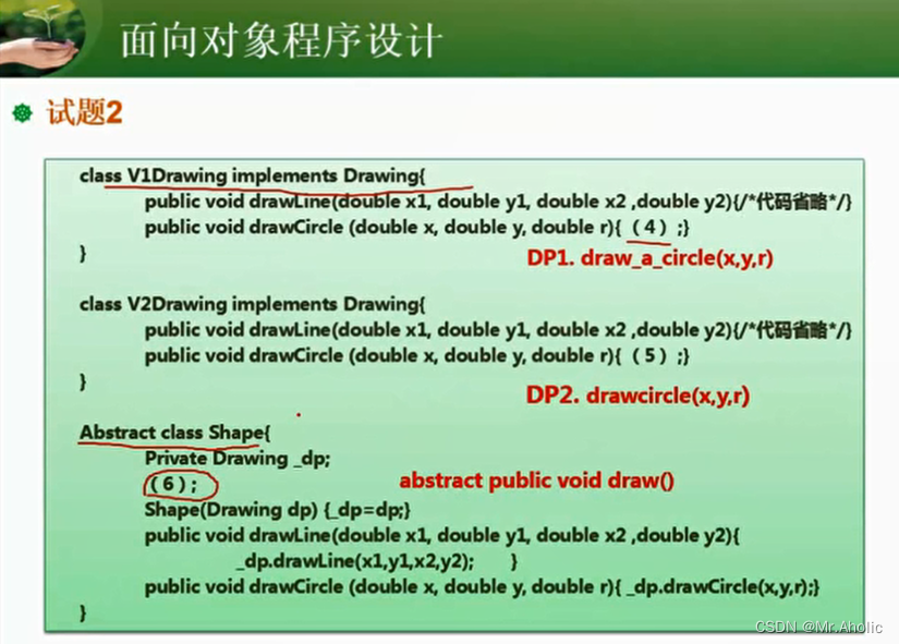 【 第十三章】软件设计师 之 面向对象程序设计