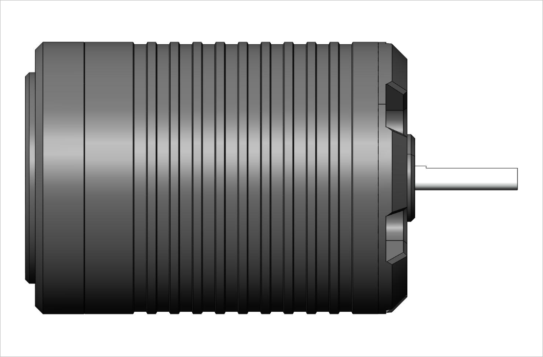 ▲ 图6.2.1 无刷电机外形