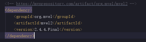 MVEL2 的简单使用