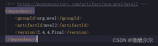 MVEL2 的简单使用