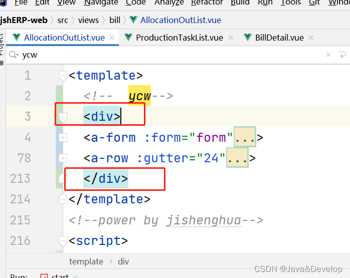 Component template should contain exactly one root element