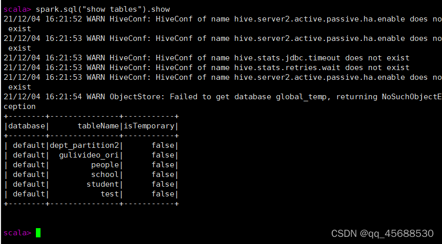 Failed with exception java.io.IOException:java.lang.RuntimeException ...