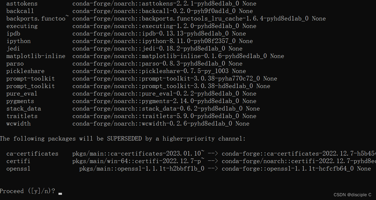 使用conda Install命令安装时出错_could Not Solve For Environment Specs The ...