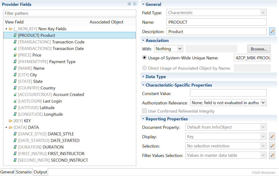 拆解Open ODS View和HANA Composite Provider