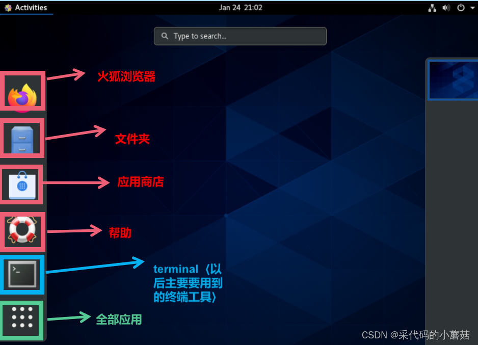 Linux入门——关于Ubuntu的操作界面、文件系统_ubuntu系统界面-CSDN博客