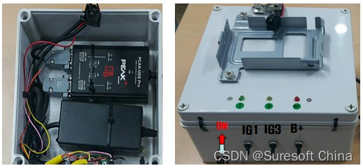 <图2> CAN-2ch 终端-A (I/F 8pin) 检测 box