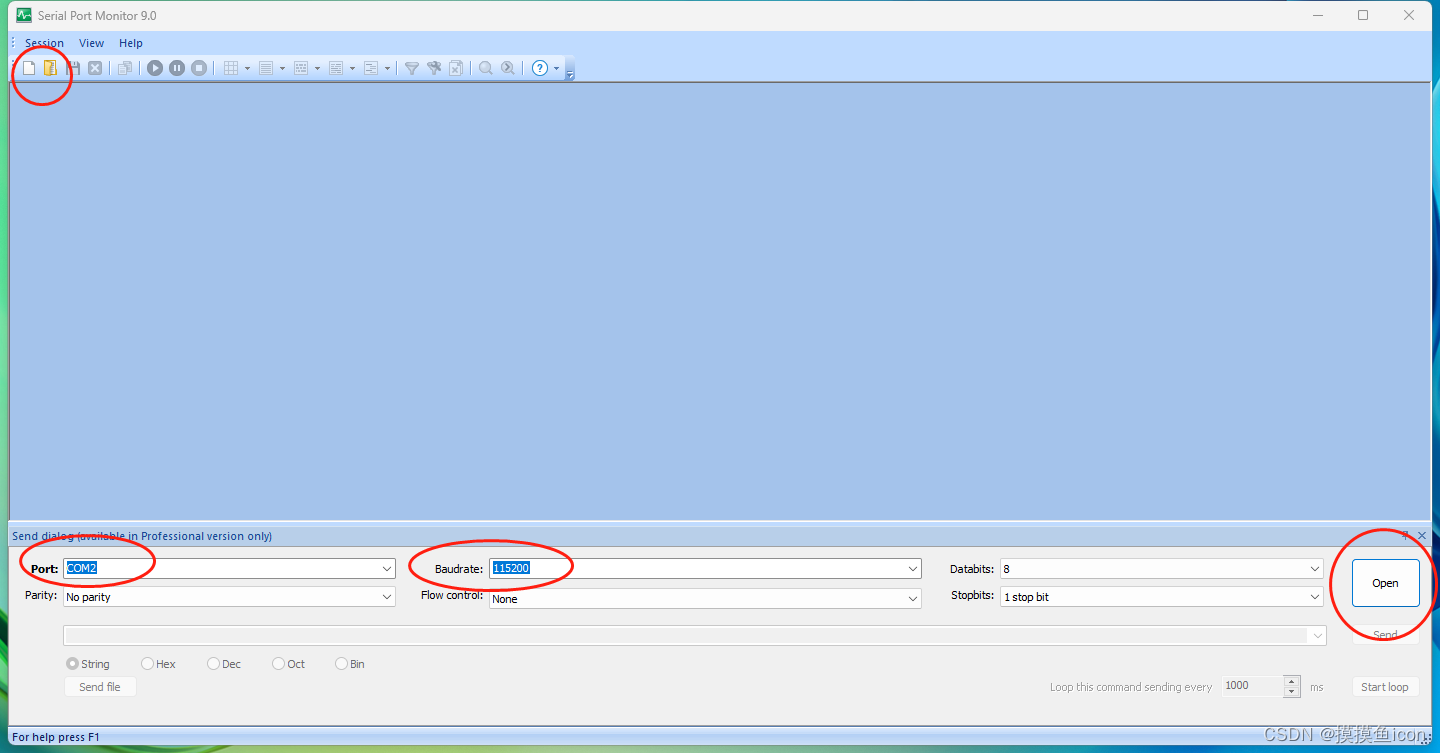 Serial port monitor 使用方法CSDN博客