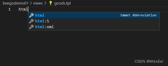 vscode配置tpl文件关联html语言