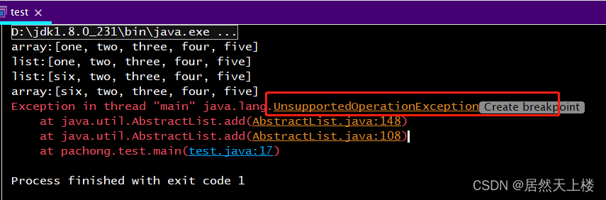 idea-java-lang-unsupportedoperationexception-csdn