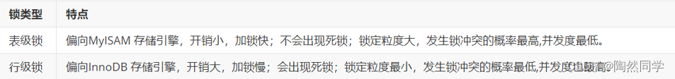 【MySQL】MySQL的锁机制
