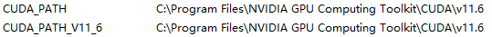 已经加入的cuda路径