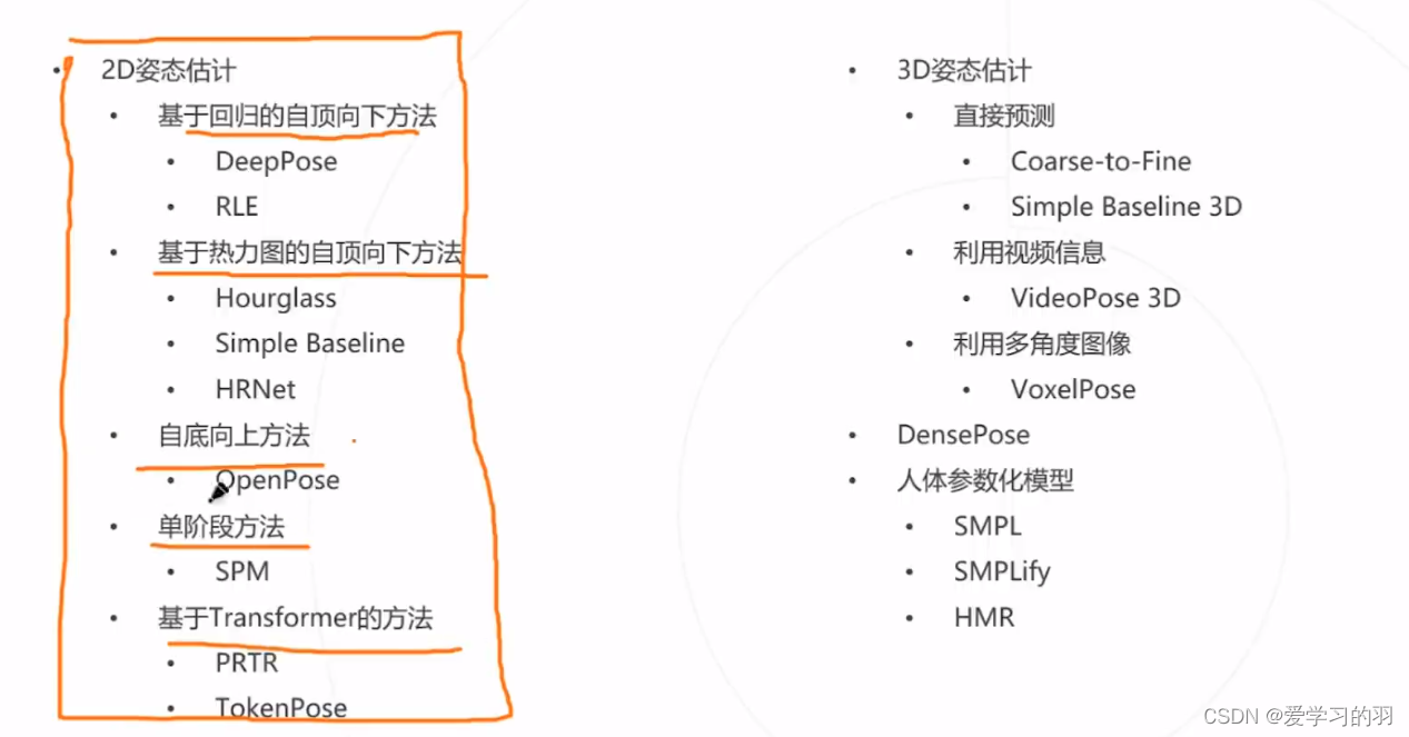 人体姿态估计