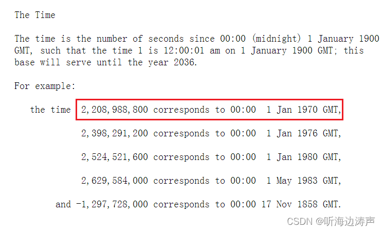 java中的时间常数2208988800-CSDN博客