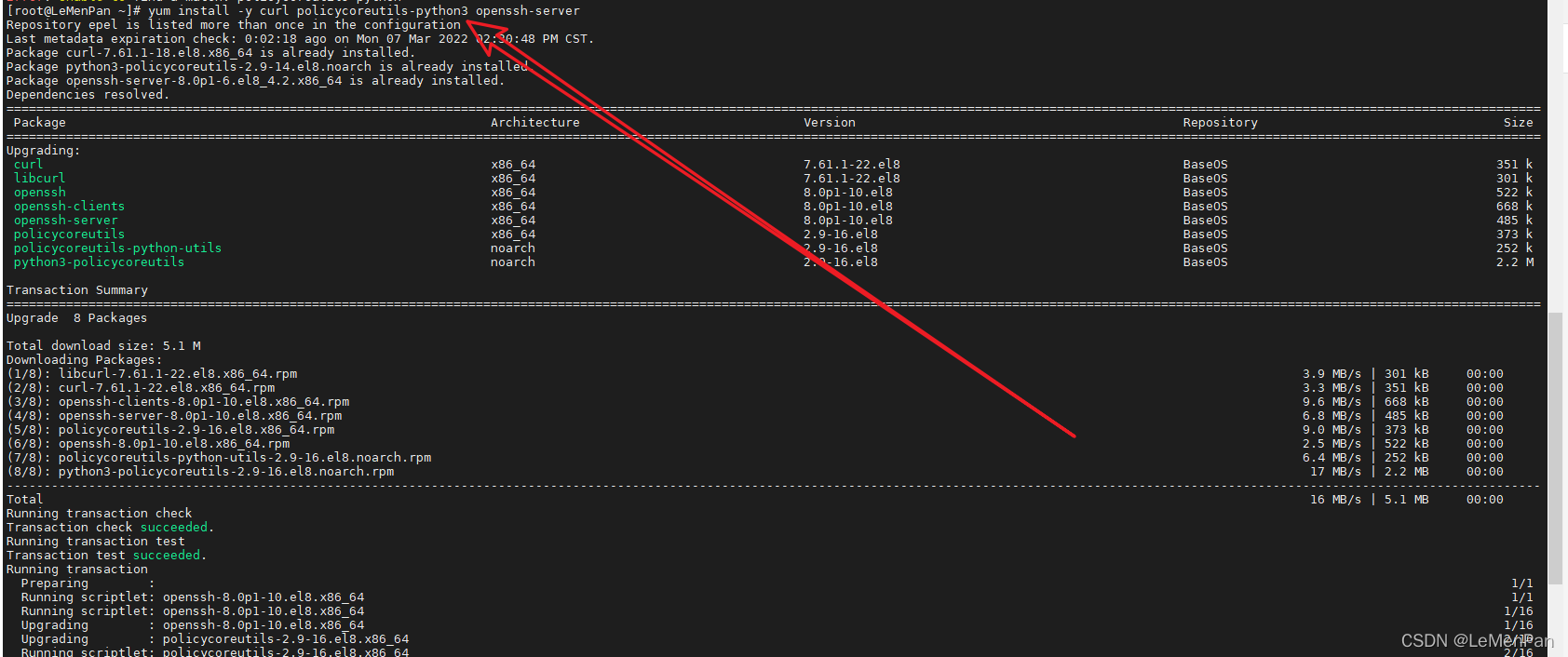 Error: Unable to find a match: policycoreutils-python报错解决方法-CSDN博客