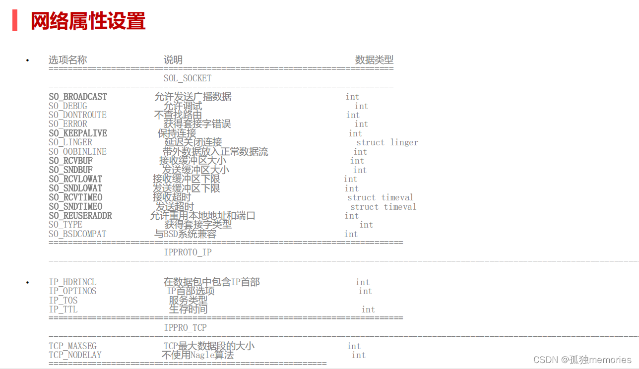 服务器模型 setsockopt 网络超时检测 广播组播和unix域套接字 5.23