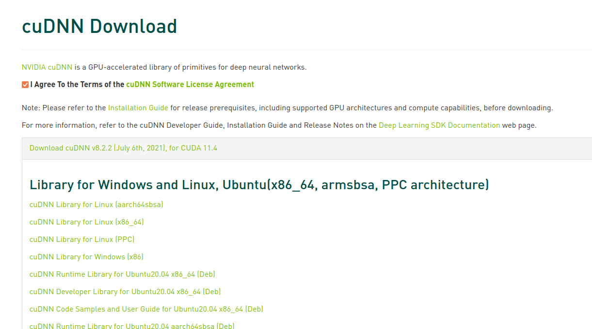 ubuntu18.04配置tensorflow gpu pytorch gpu