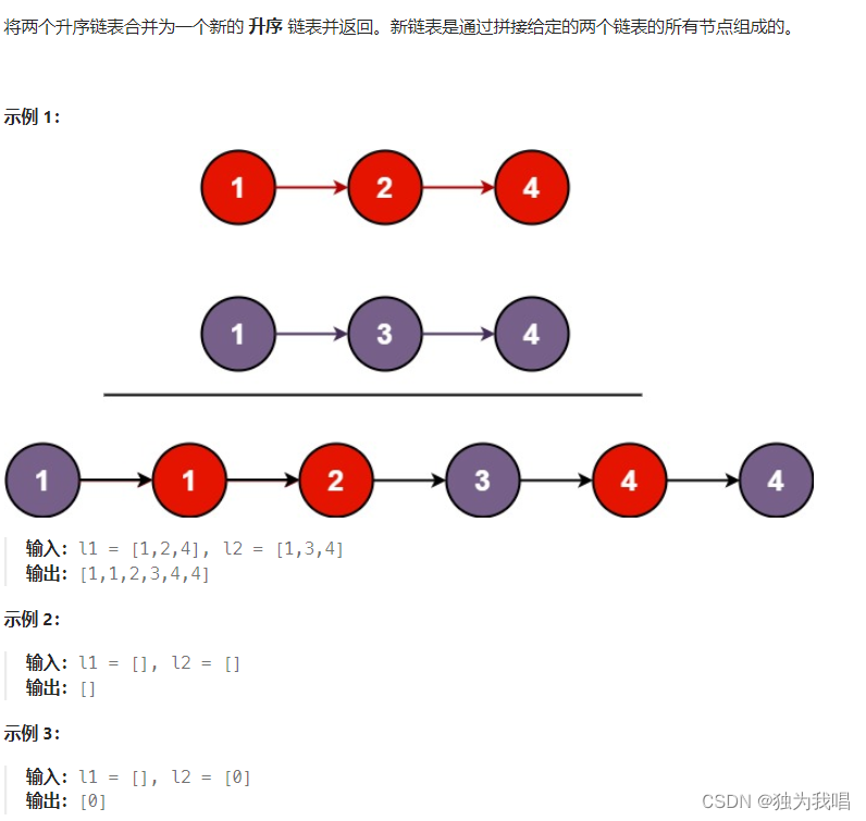 LeetCode 热题 100（五）：54. 螺旋矩阵、234. 回文链表、21. 合并两个有序链表