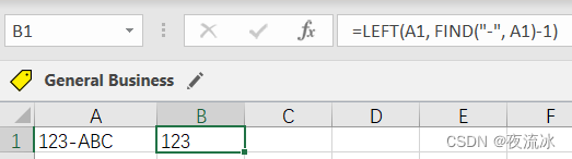 Excel - 字符串处理函数：LEFT, RIGHT, MID, LEN 和 FIND[通俗易懂]