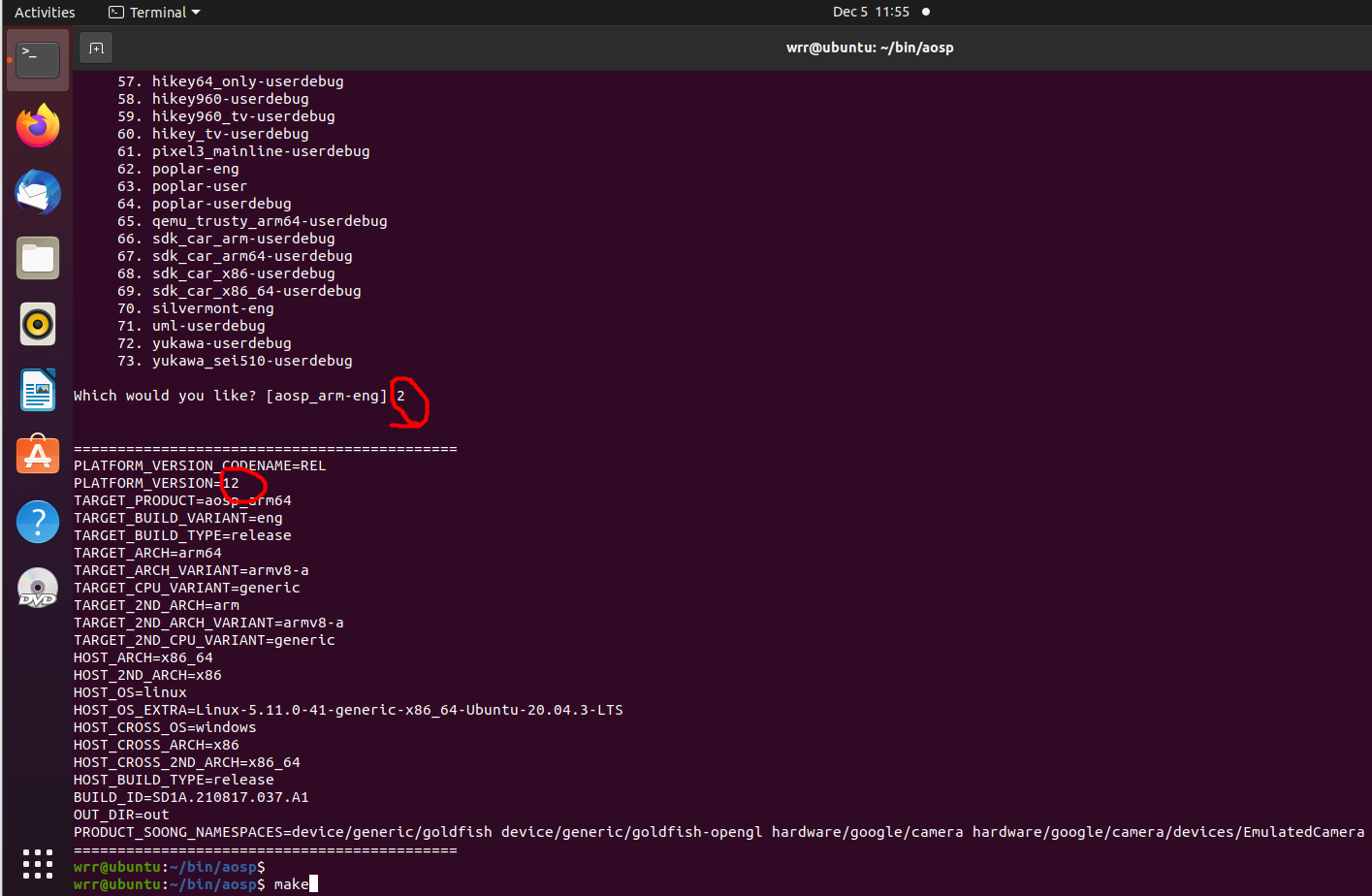 Ubuntu-22.04 Android系统源码TP1A(Android 13)下载及编译_android Ubuntu 22.04 编译 ...