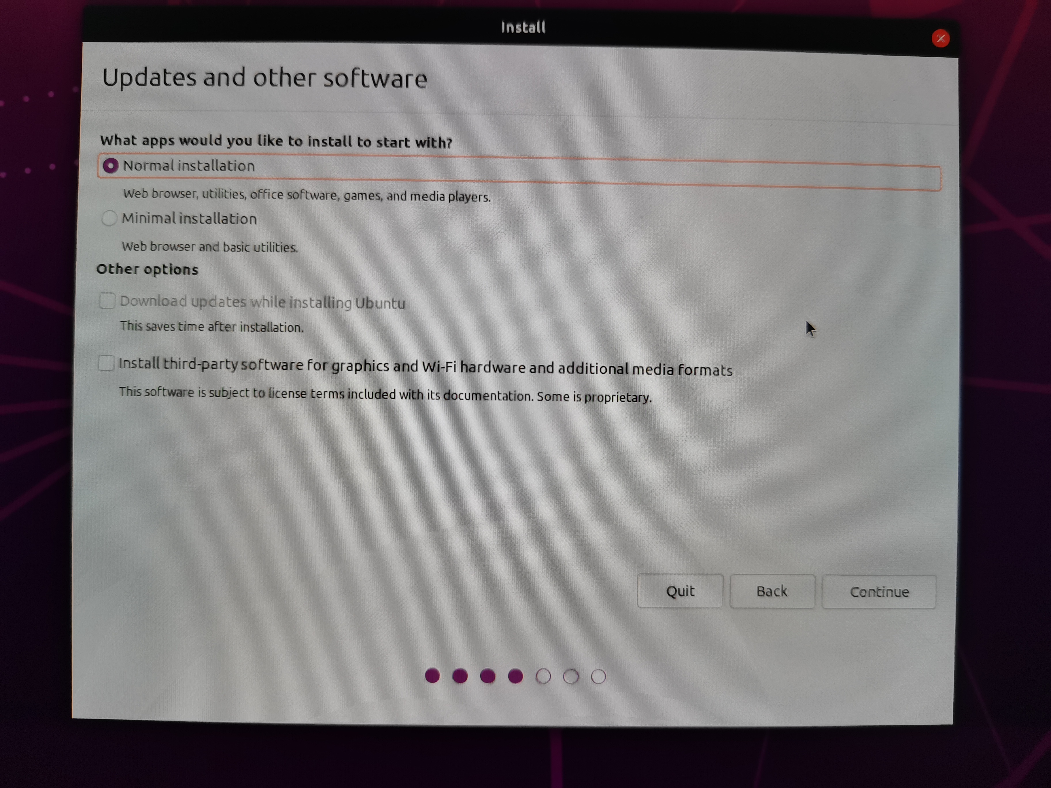 Ubuntu 双系统安装流程