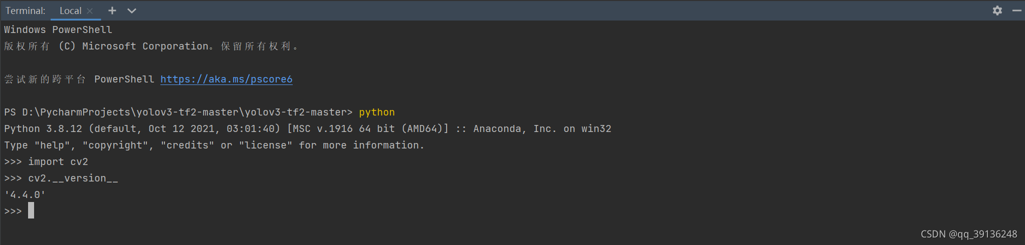 ModuleNotFoundError: No module named ‘cv2‘解决方法_pycharm ...