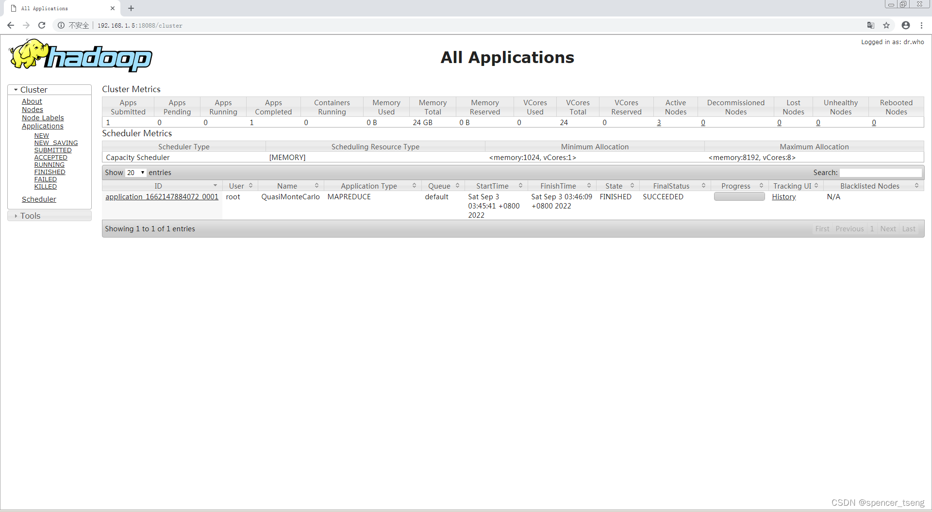hadoop2.7.7 yarnsite.xml yarn.resourcemanager.webapp.https.address