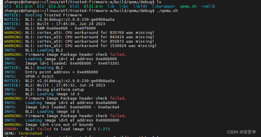 qemu arm-trusted-firmware atf 的编译