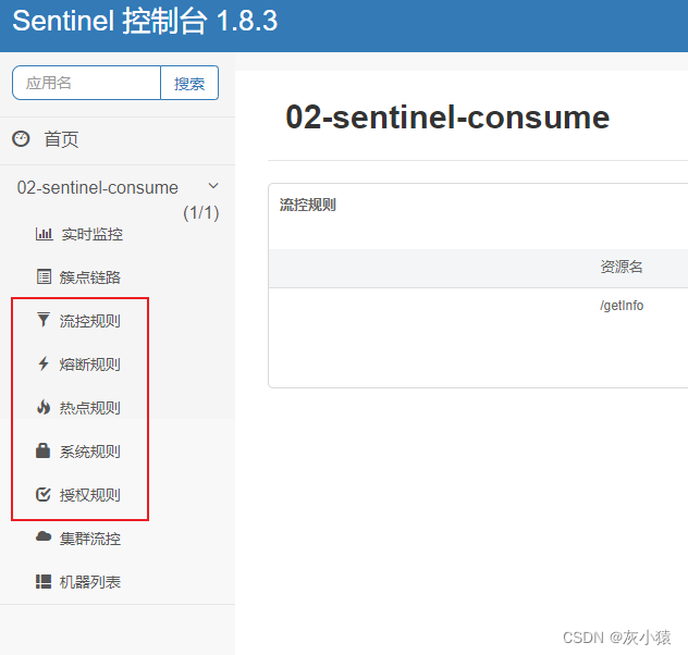 Spring Cloud Alibaba基于Sentinel实现限流降级自定义配置结果