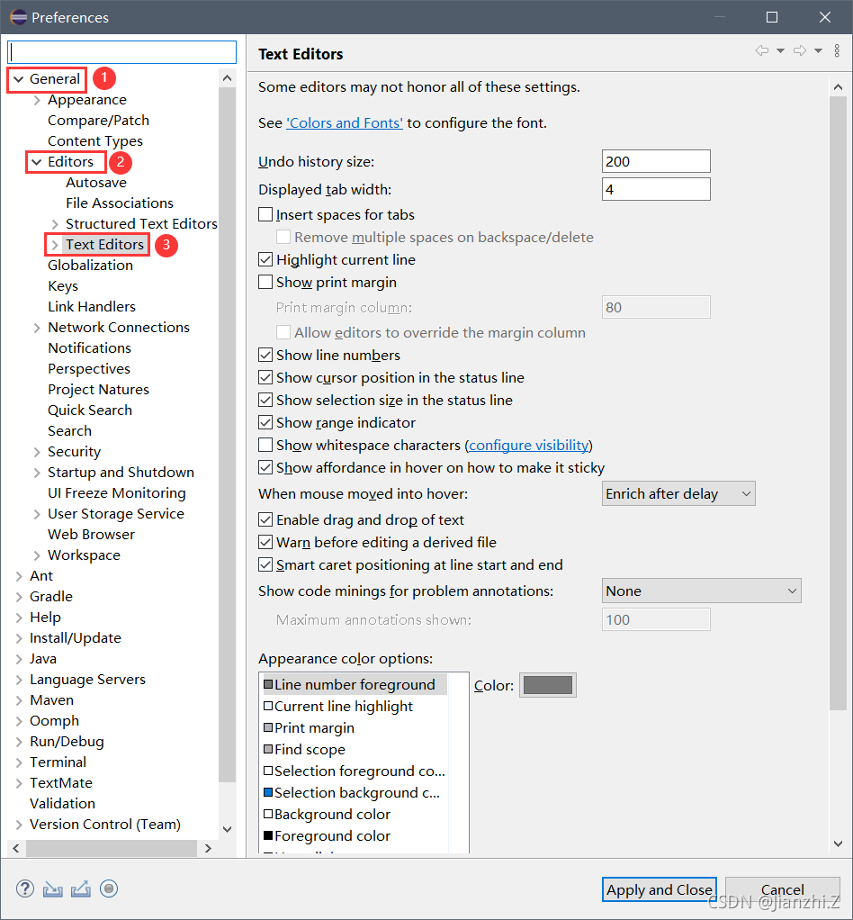如何个性化更改Eclipse字体及背景颜色_eclipse ide for java developers 显示结果更改一下颜色-CSDN博客
