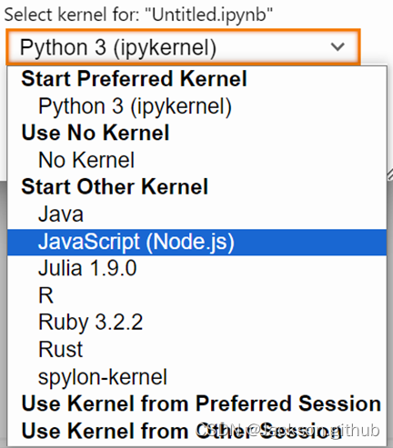 在Jupyter Lab(Notebook)上安装运行JavaScript应用程序_jupyternotebook运行下载的项目-CSDN博客