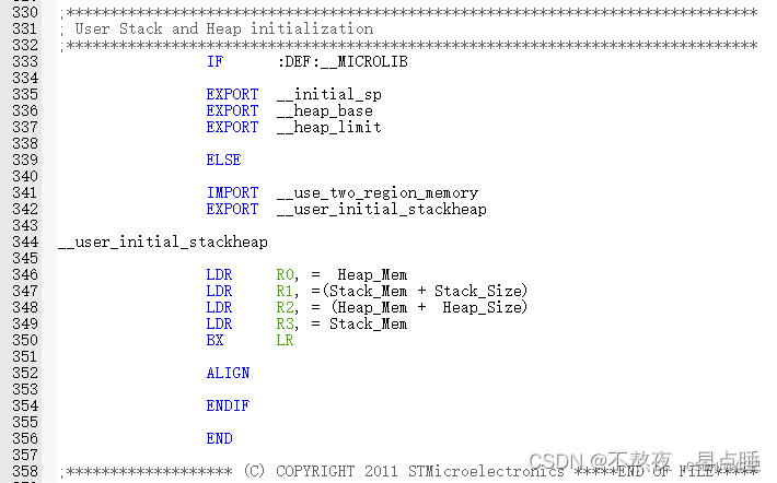 为什么STM32设置Flash地址0x08000000而不是0x00000000？STM32的启动过程