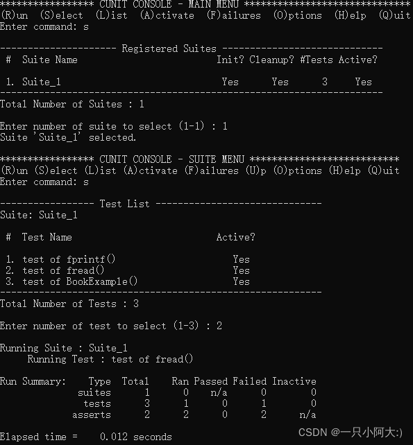 C语言单元测试框架——CUnit 安装(windows和Linux)及使用-CSDN博客
