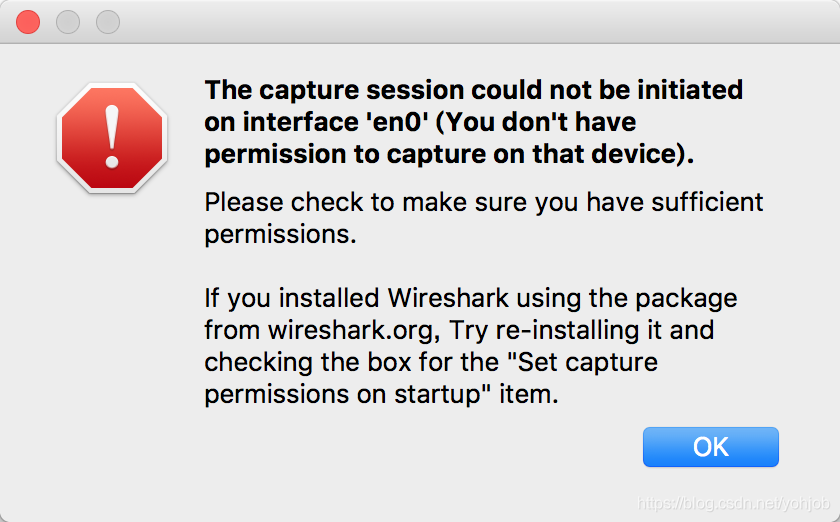 install wireshark on mac os x