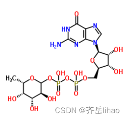 GDP-海藻糖，5‘-鸟苷二磷酸岩藻糖，GDP-fucose ，CAS：15839-70-0