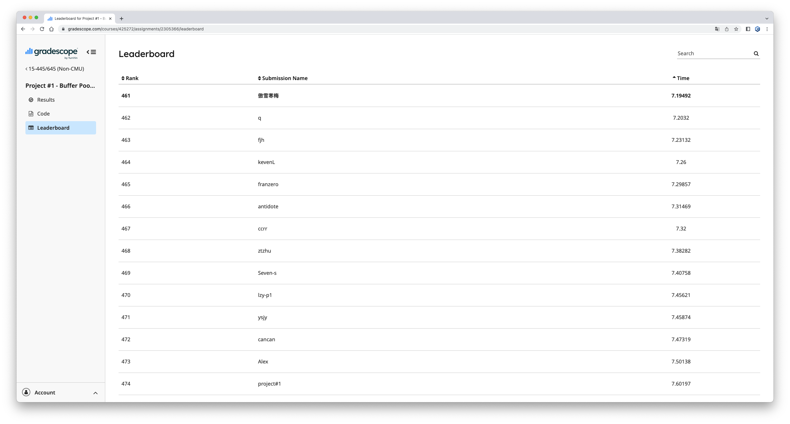 CMU 15-445 Project #1 - Buffer Pool（Task #3 - Buffer Pool Manager ...