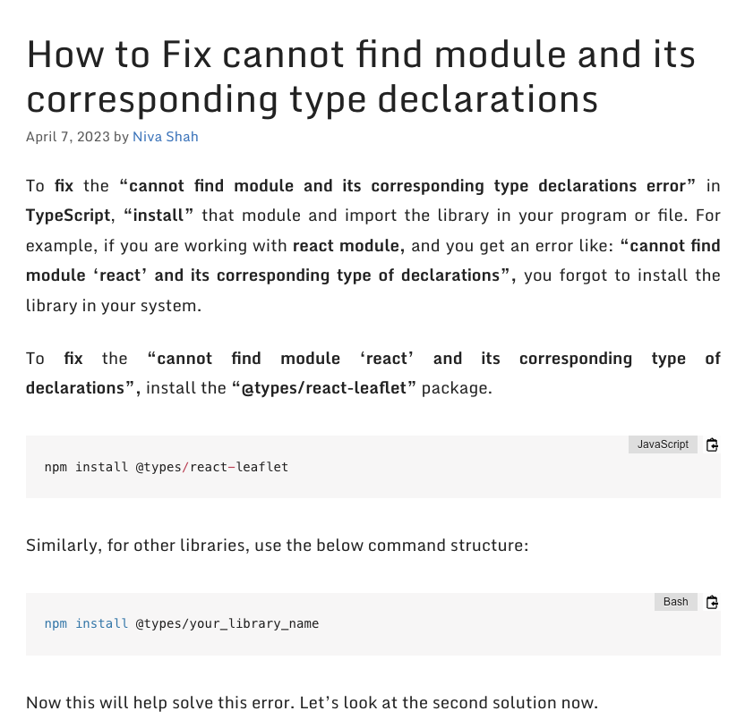 【问题记录】Cannot Find Module Or Its Corresponding Type Declarations.-CSDN博客