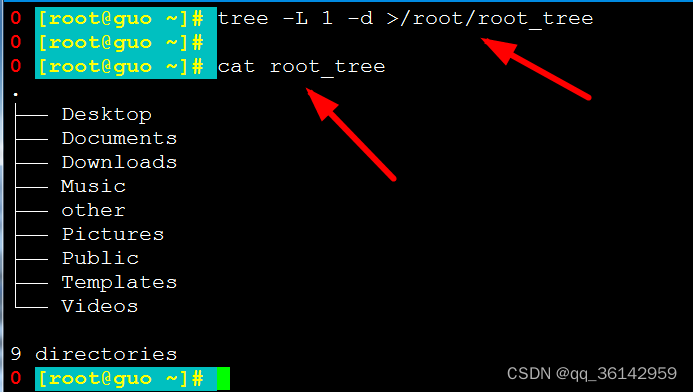 Linux CentOS7 tree命令
