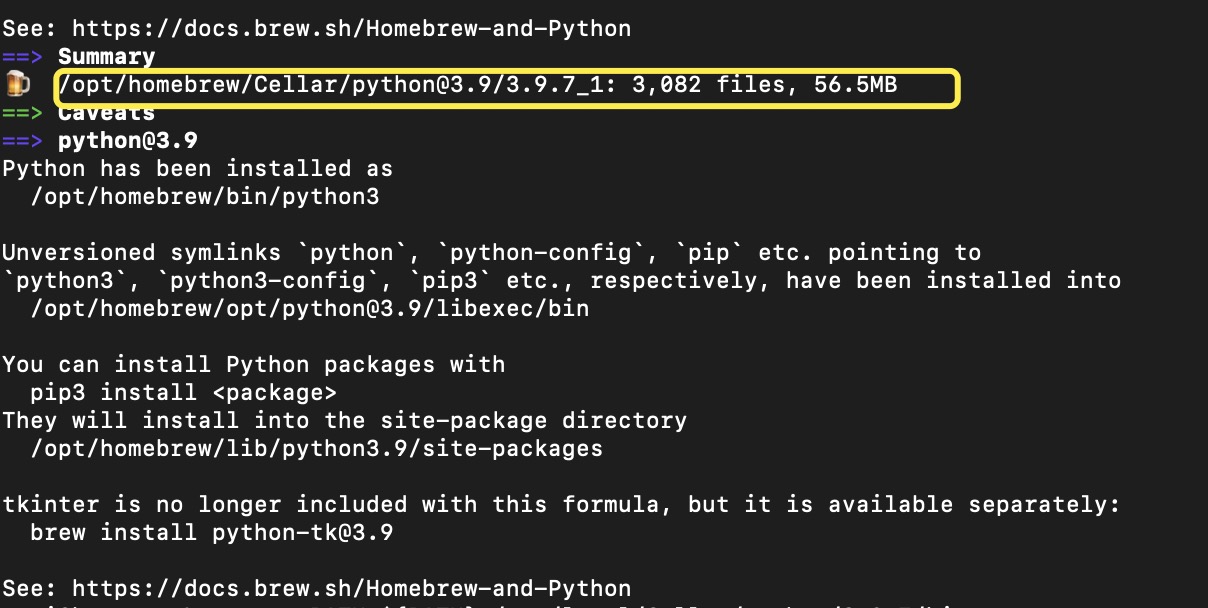 brew install python2