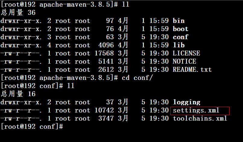 Linux安装maven及环境变量配置_linux安装maven环境