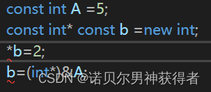 C++ Const用法详解_c++ Const Int*-CSDN博客